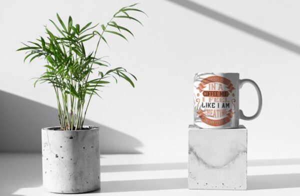 Cana personalizata - Drinking beer in a coffee mug