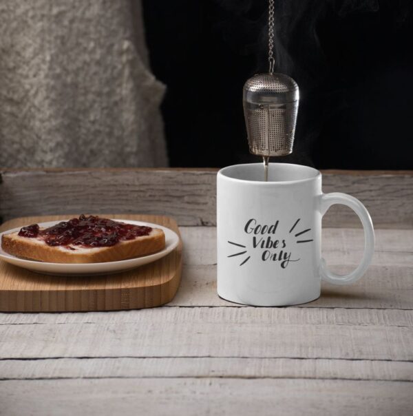 Cana personalizata - Good vibes only