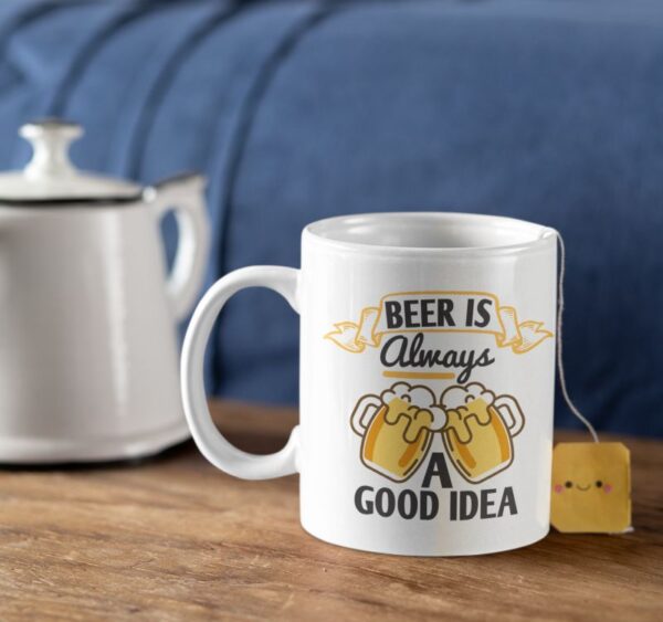 Cana personalizata - Beer is always a good idea