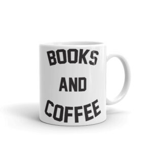 Cana personalizata - Books and coffee