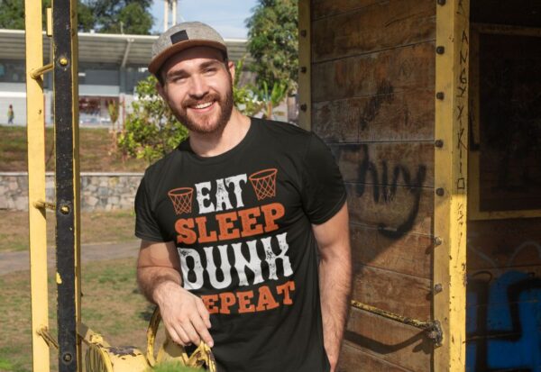 Tricou personalizat - Eat Sleep Dunk Repeat