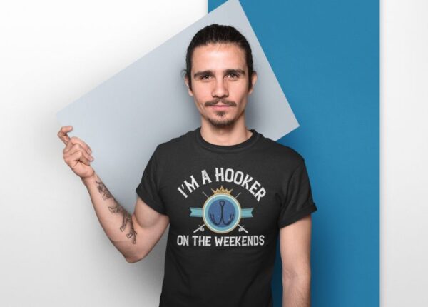Tricou personalizat - Im a hooker on the weekends