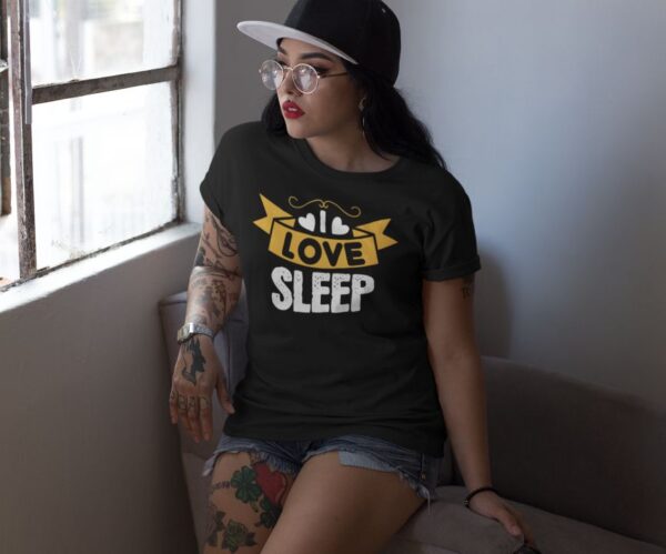 Tricou personalizat - I love sleep