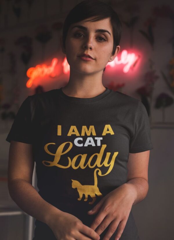 Tricou personalizat - Im a cat lady