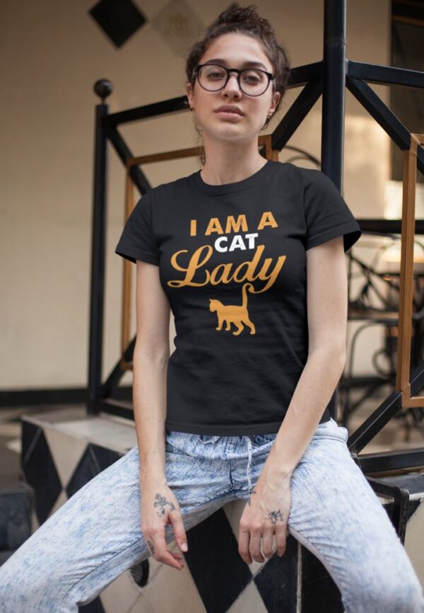 Tricou personalizat - Im a cat lady