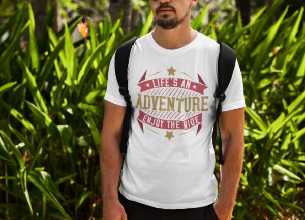 Tricou personalizat - Life's an adventure enjoy the ride