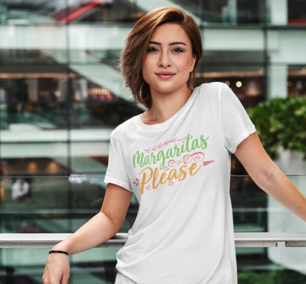 Tricou personalizat - Margaritas please