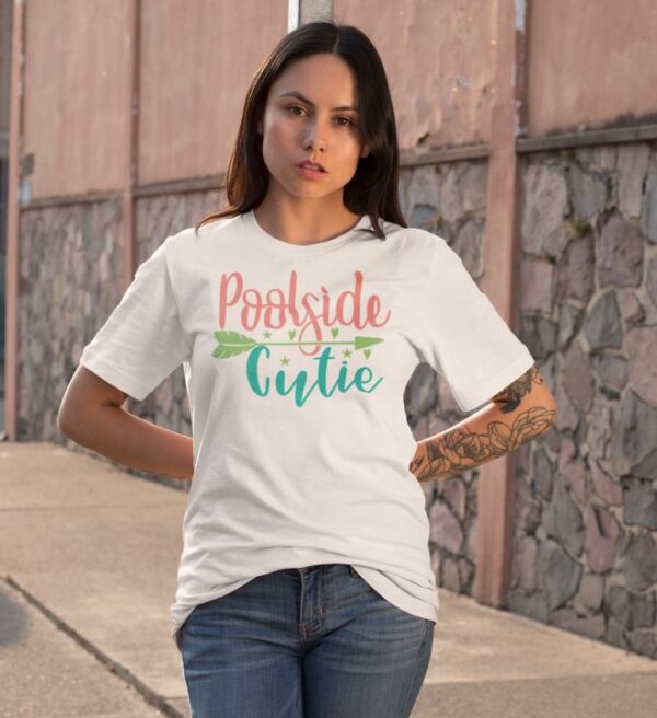 Tricou personalizat - Poolside Cutie