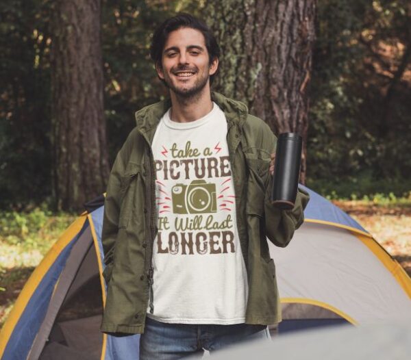 Tricou personalizat - Take a picture it will last longer