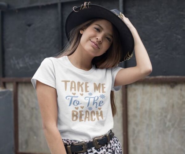 Tricou personalizat - Take me to the beach