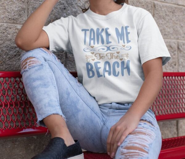 Tricou personalizat - Take me to the beach 2