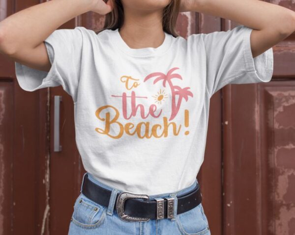 Tricou personalizat - To the beach!