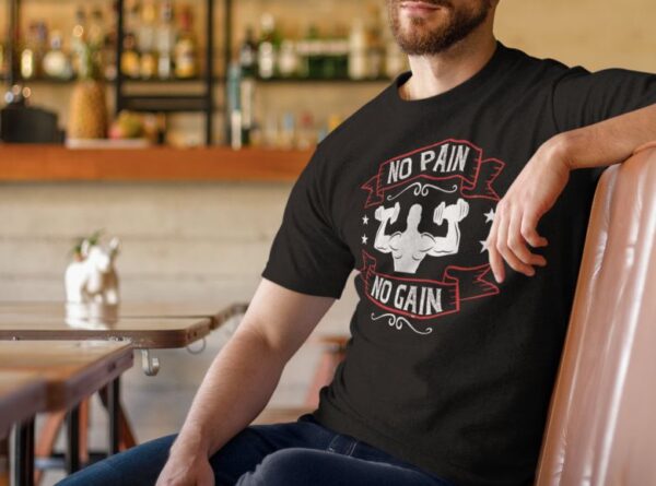 Tricou personalizat - No pain no gain
