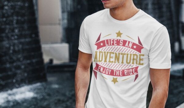 Tricou personalizat - Life's an adventure enjoy the ride