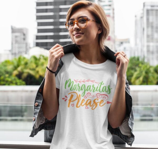 Tricou personalizat - Margaritas please