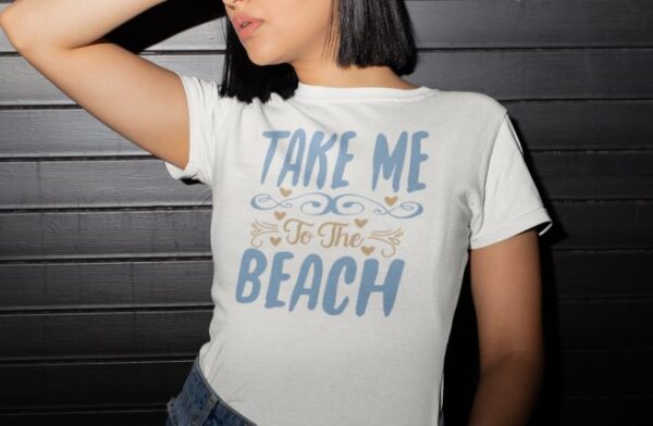 Tricou personalizat - Take me to the beach 2