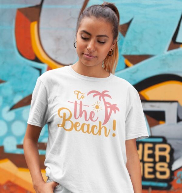 Tricou personalizat - To the beach!